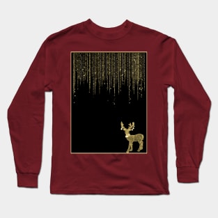 deer stripes stars Long Sleeve T-Shirt